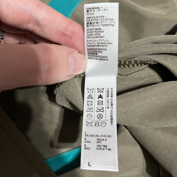 NWOT - L - American Apparel Frankie Jumpsuit Romper Hampton Green - Picture 5 of 7